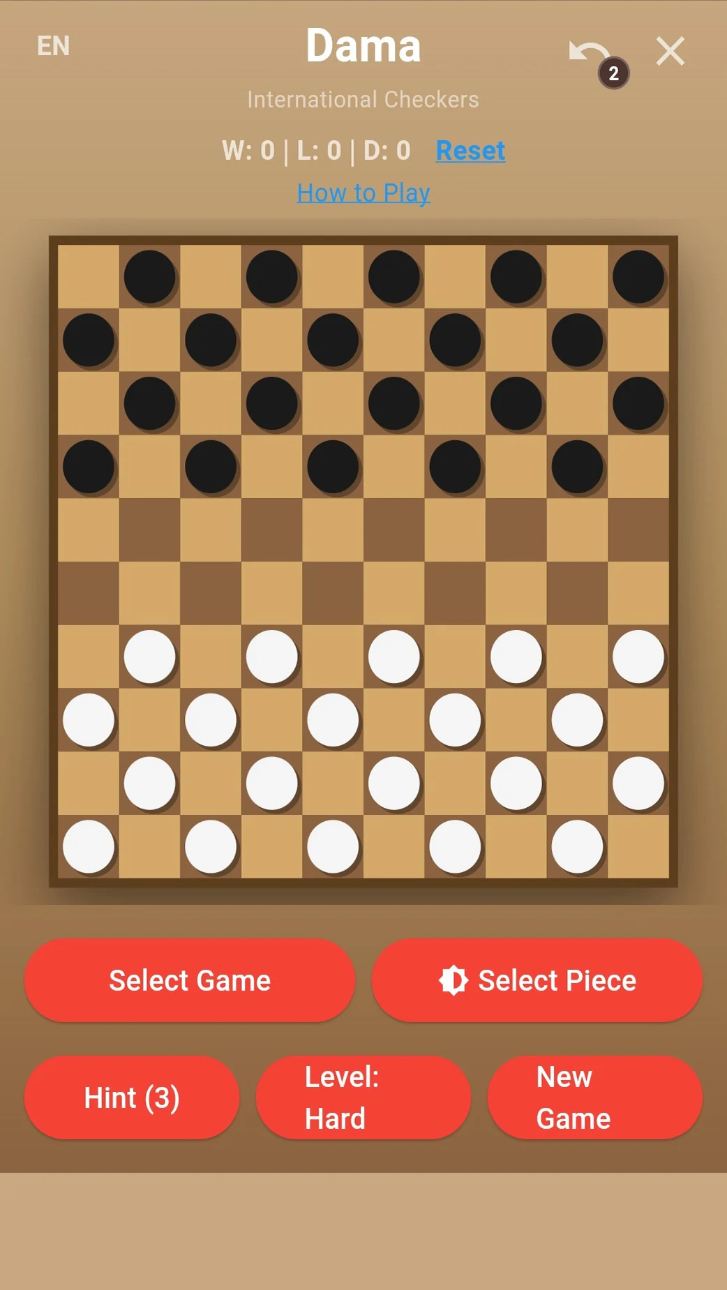 Dama - Checkers screenshot