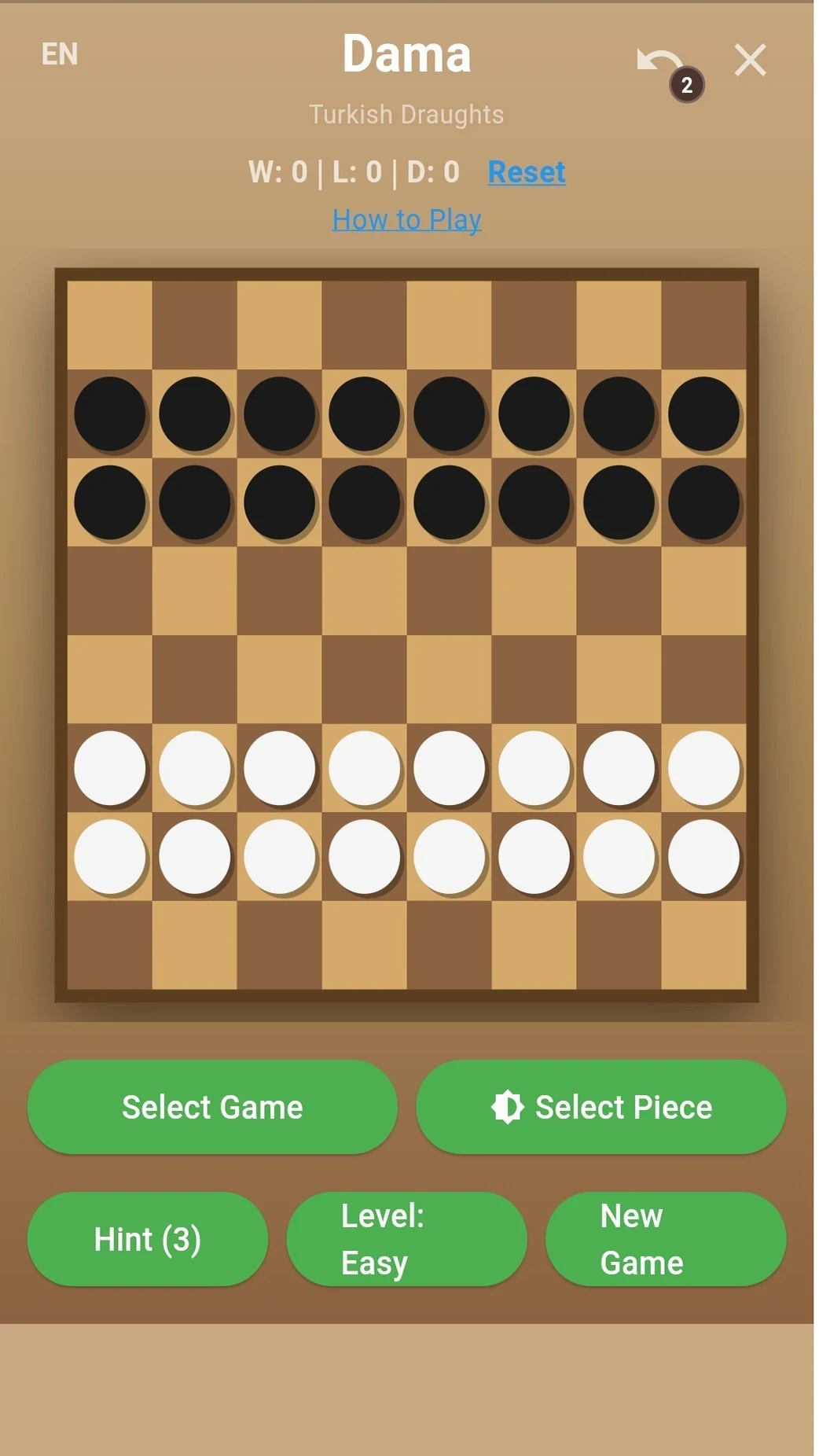 Dama - Checkers screenshot