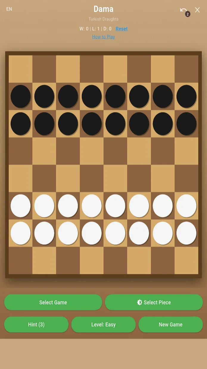 Dama - Checkers screenshot