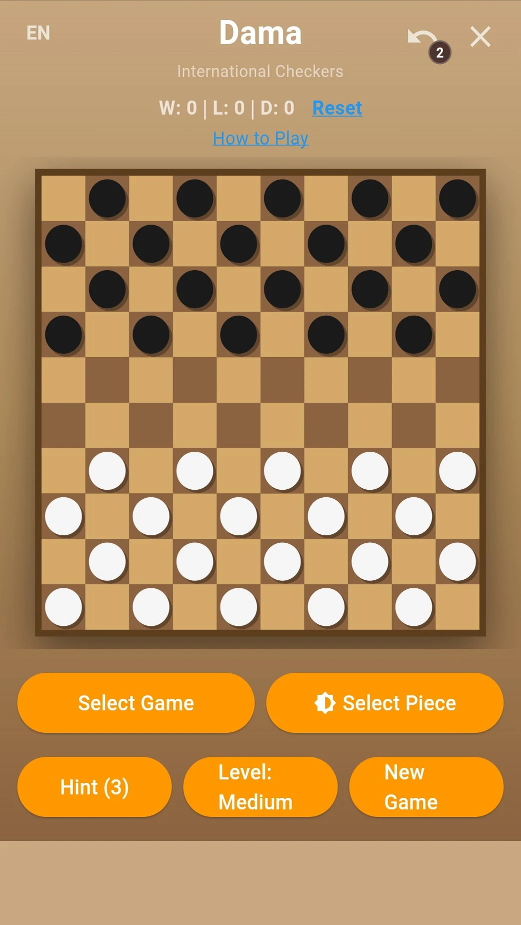 Dama - Checkers screenshot