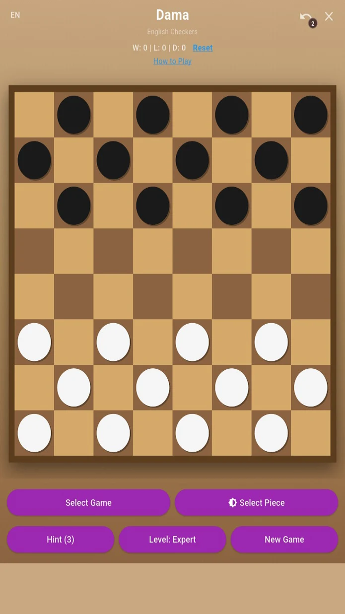 Dama - Checkers screenshot